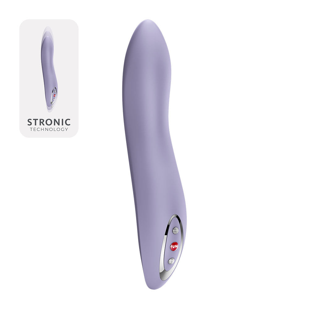 Fun Factory Stronic Flow Light Violet USB Rechargeable Thrusting Vibrator