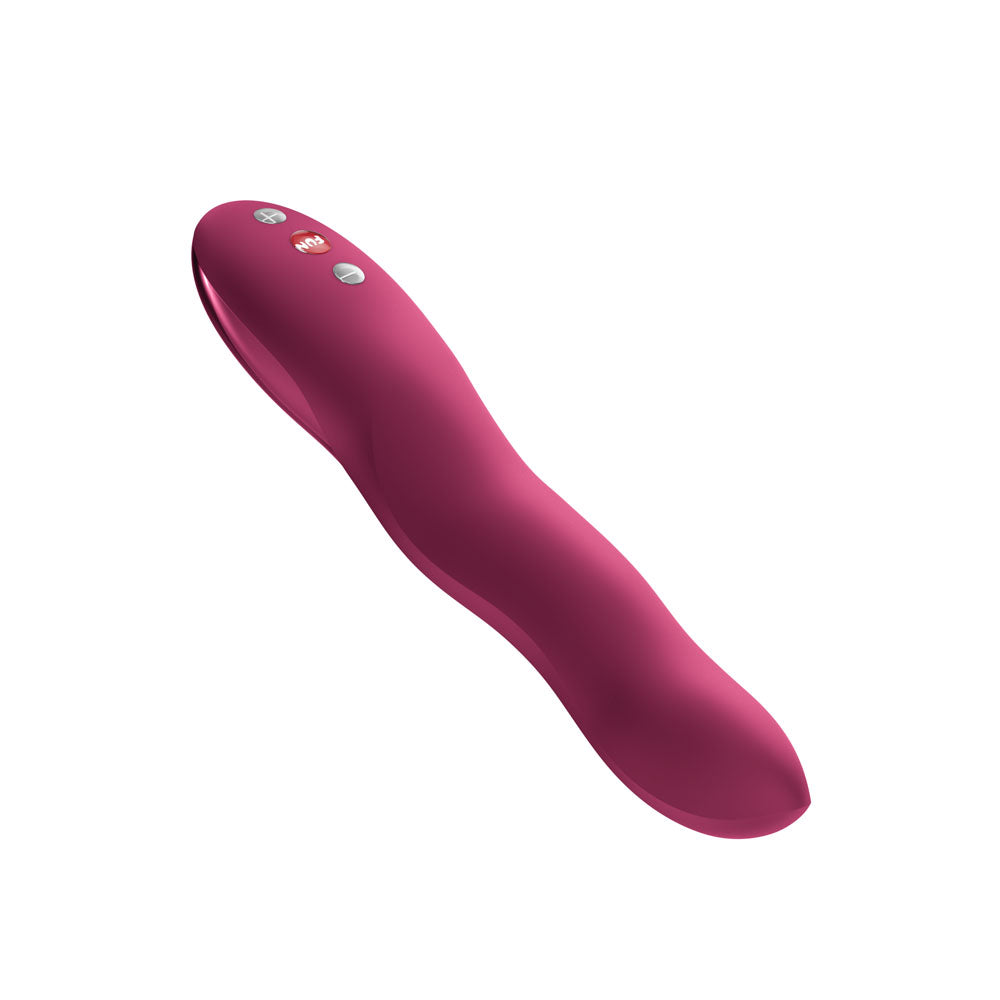 Fun Factory STRONIC WAVE Wine Red - Wine Red USB-C Rechargeable Thrusting Vibrator