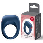 Fun Factory SPEED DATE - Blue Vibrating Cock Ring