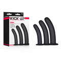 Kick Up Silicone Vaginal Training Kit - Black Vaginal Dilators - Set of 3 Sizes - Hush Store Sydney 