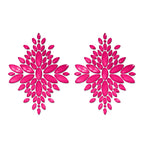 GLOW Fashion Pasties Set - Glow Pink Crystals - Hush Store Sydney 