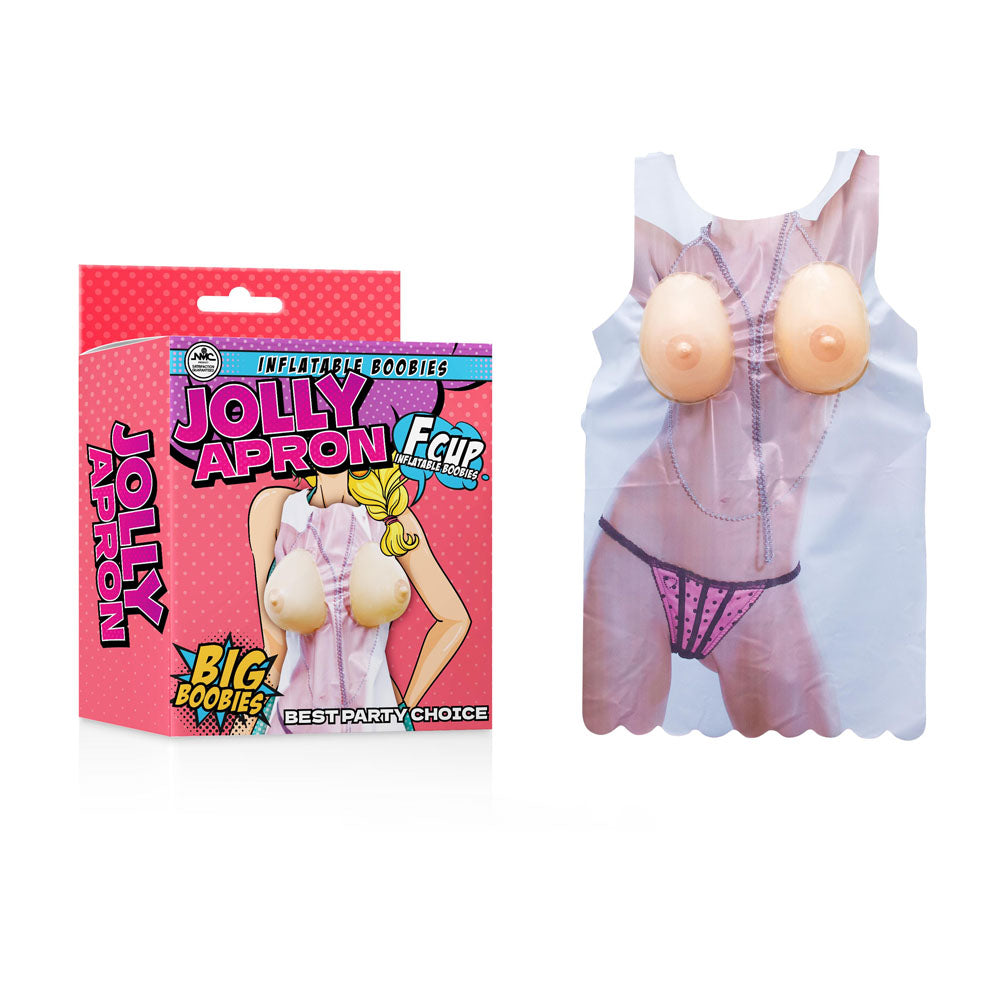 Jolly Apron - Big Boobies - Novelty Booby Apron - Hush Store Sydney 