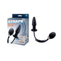 Strife - Black Inflatable Butt Plug with Hand Pump - Hush Store Sydney 