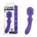 Xciter - Purple - Purple 16.5 cm USB Rechargeable Massage Wand - Hush Store Sydney 