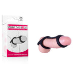 Strap The Balls - Black Cock Strap with Ball Stretcher - Hush Store Sydney 