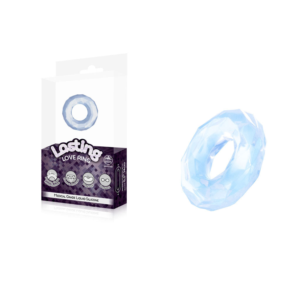 Lasting Love Ring - Clear - Clear Cock Ring - Hush Store Sydney 