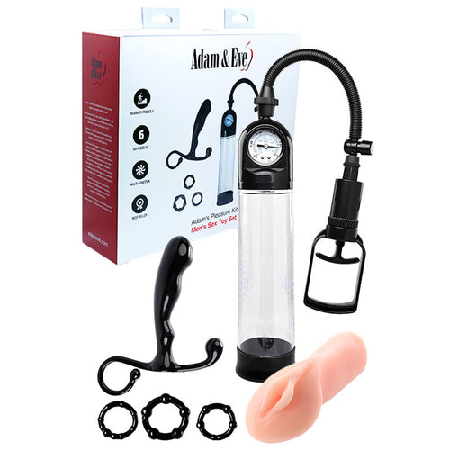 Adam & Eve ADAMS PLEASURE KIT - Male Kit - 6 Piece Set - Hush Store Sydney 