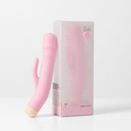Girls Get Off - DeeDee - Pink 19 cm USB Rechargeable Thrusting Rabbit Vibrator