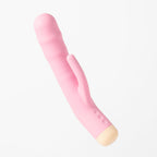 Girls Get Off - DeeDee - Pink 19 cm USB Rechargeable Thrusting Rabbit Vibrator
