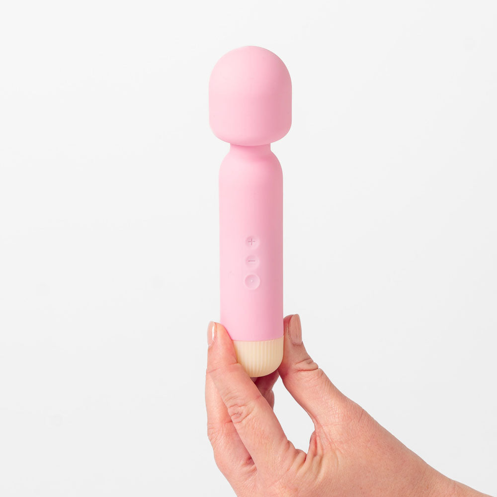 Girls Get Off - Wanda - Pink 16.8 cm USB Rechargeable Massage Wand
