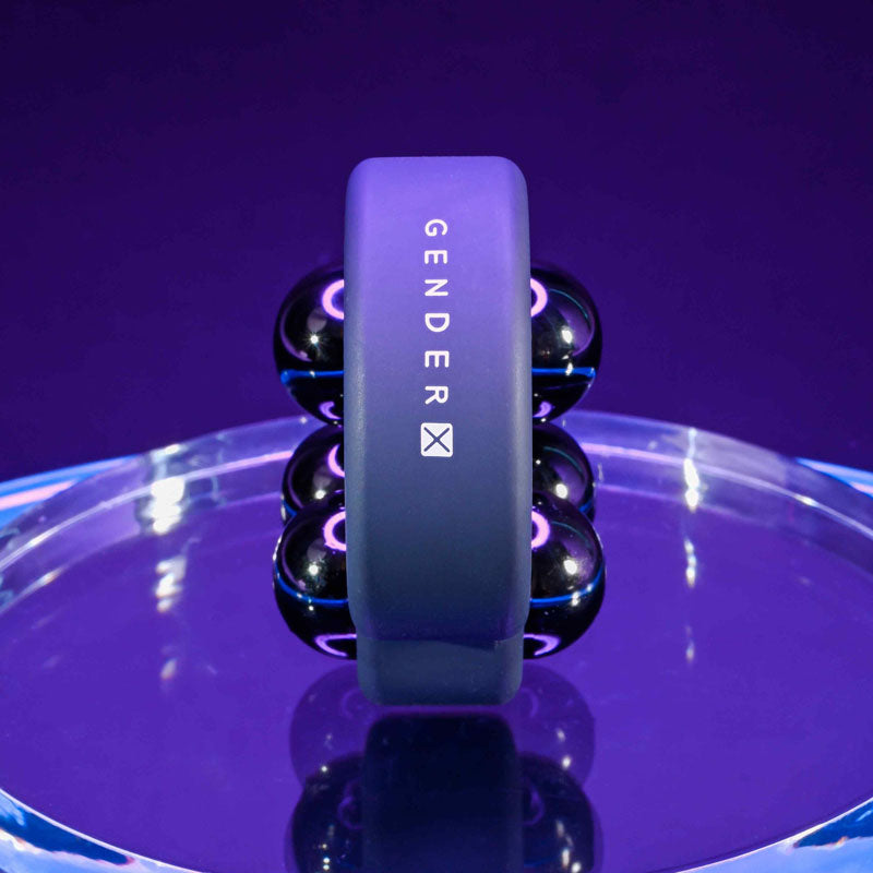 Gender X WORKOUT RING - Black Weighted Cock Ring - Hush Store Sydney 