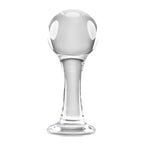 Gender X THE BALLER - Clear Glass 11 cm Anal Plug