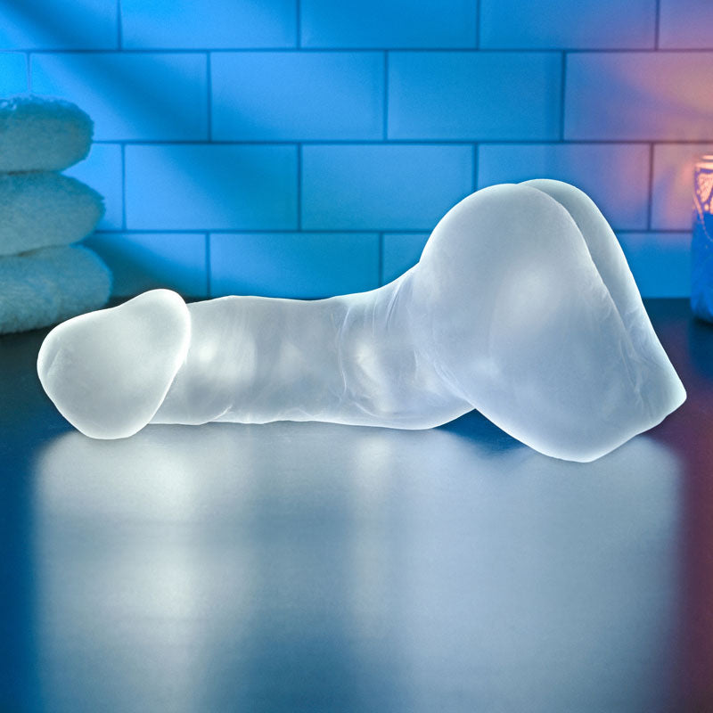 Gender X STROKE & POKE - Clear 20 cm Stroker Dong - Hush Store Sydney 
