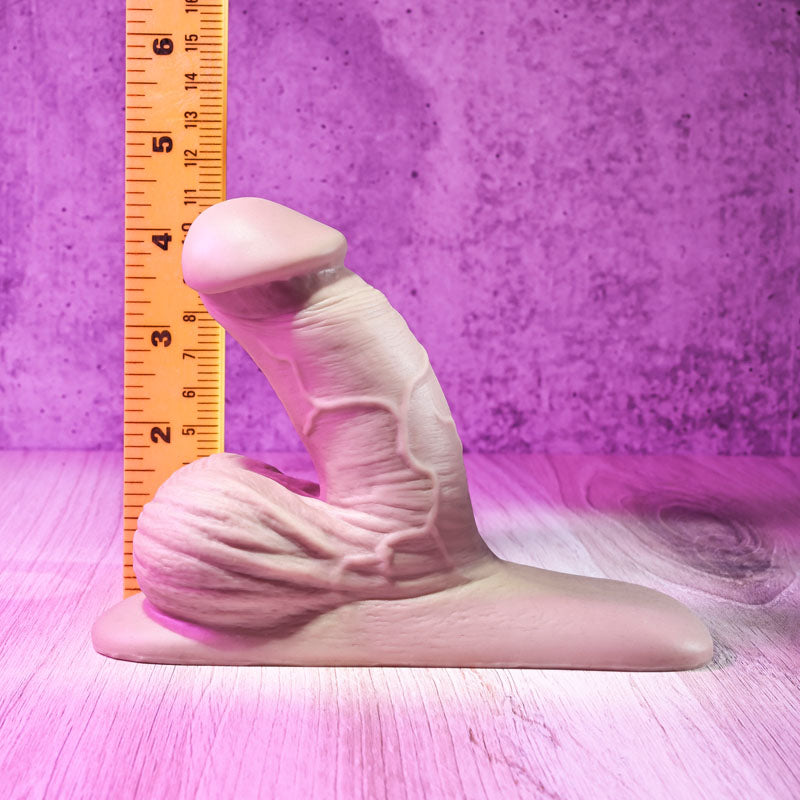 Gender X 4'' SILICONE PACKER LIGHT - Flesh 10 cm Packer - Hush Store Sydney 