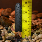 Gender X THE GOLD STANDARD - Black/Rose Gold 10 cm USB Rechargeable Bullet - Hush Store Sydney 