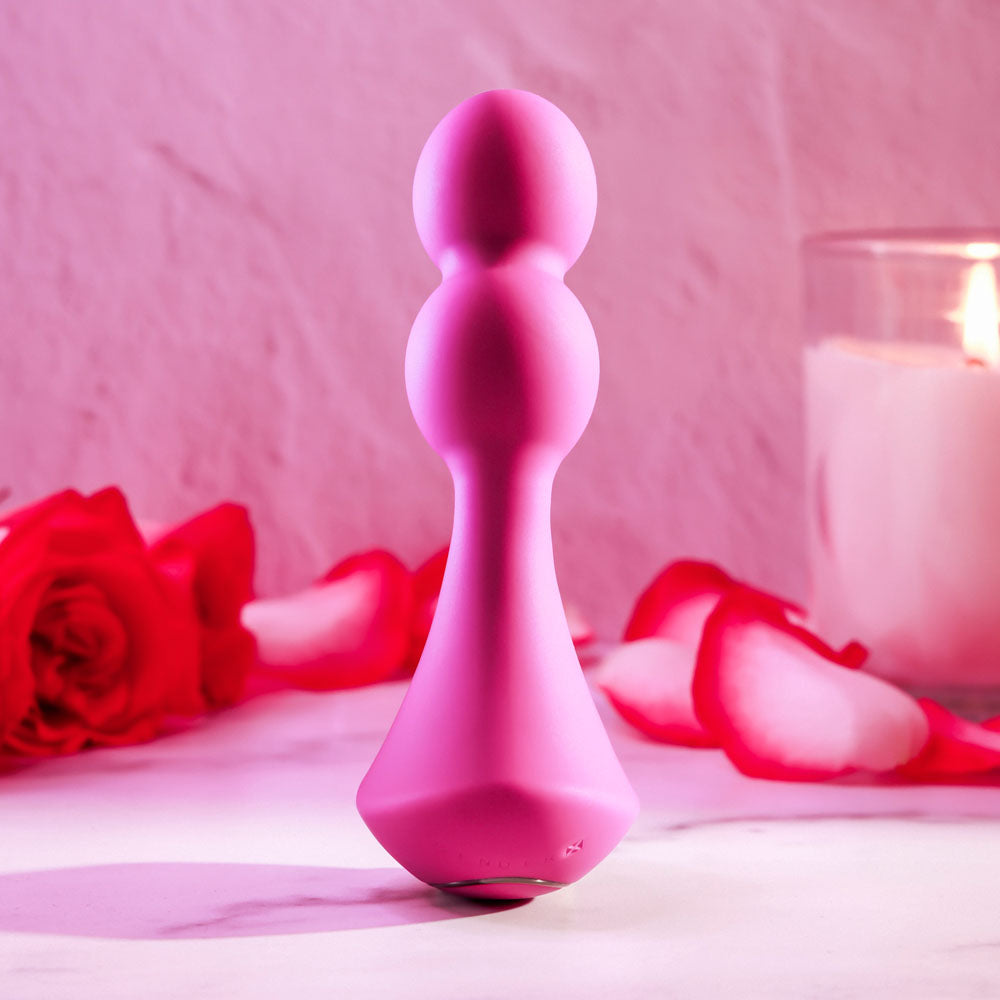 Gender X BALL GAME - Pink 13.5 cm USB Rechargeable Vibrating Butt Plug - Hush Store Sydney 
