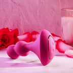 Gender X BALL GAME - Pink 13.5 cm USB Rechargeable Vibrating Butt Plug - Hush Store Sydney 