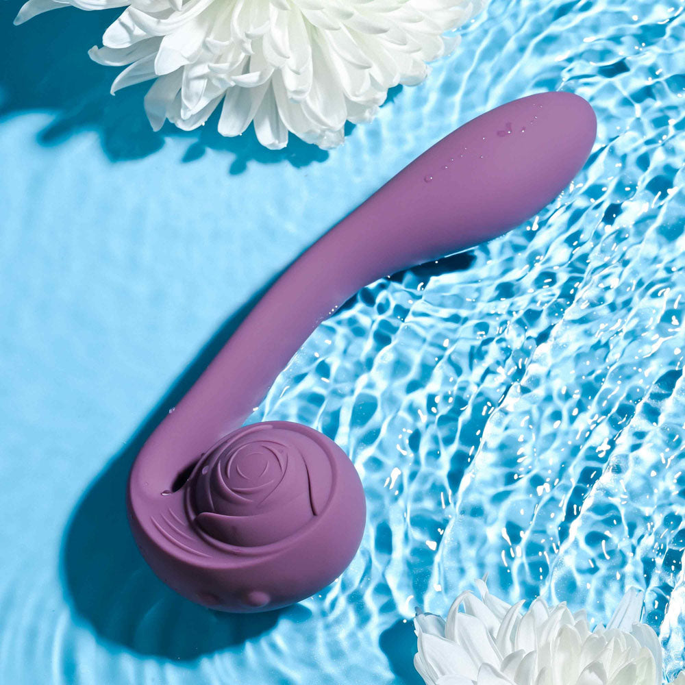 Gender X POSEABLE YOU - Purple USB Rechargeable Poseable Vibrator - Hush Store Sydney 