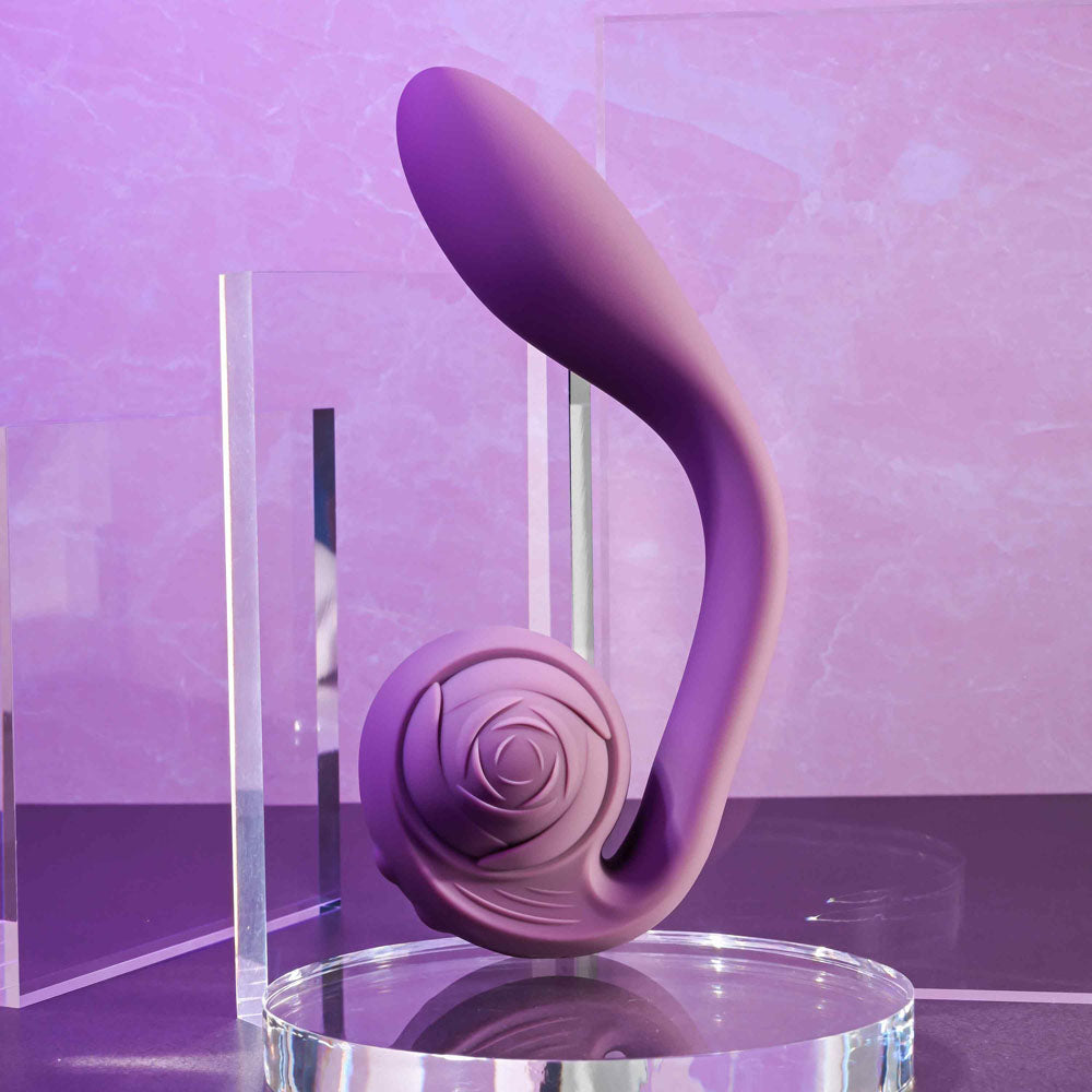 Gender X POSEABLE YOU - Purple USB Rechargeable Poseable Vibrator - Hush Store Sydney 