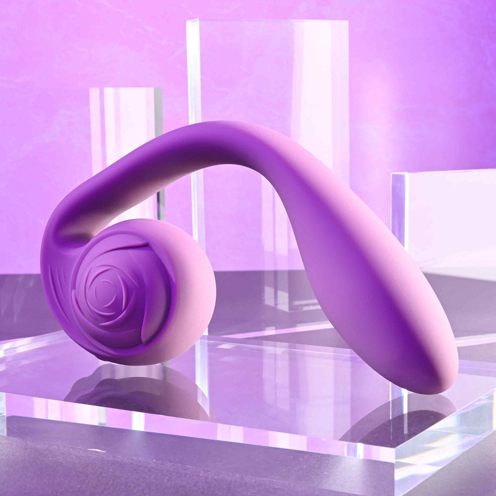 Gender X POSEABLE YOU - Purple USB Rechargeable Poseable Vibrator - Hush Store Sydney 