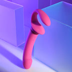 Gender X SHARING IS CARING - Pink 21.9 cm USB Rechargeable Strapless Strap-On - Hush Store Sydney 