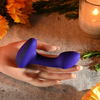 Gender X ANYBODYS PLUG - Blue 11.4 cm USB Rechargeable Vibrating Butt Plug - Hush Store Sydney 