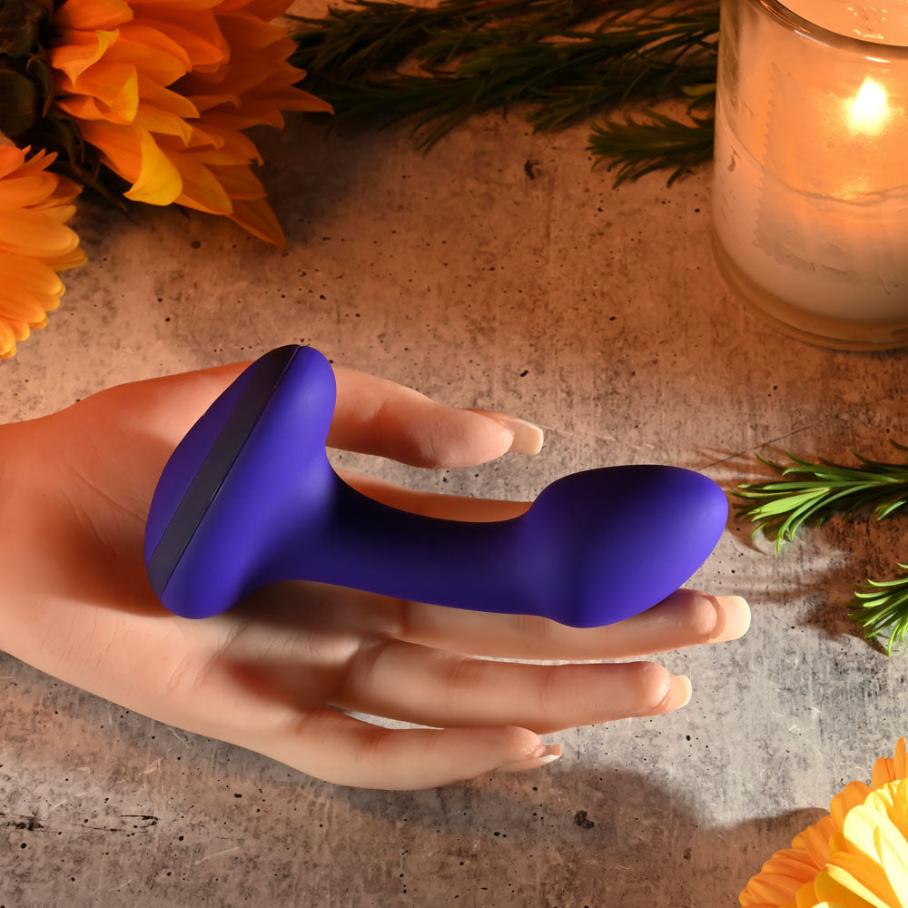 Gender X ANYBODYS PLUG - Blue 11.4 cm USB Rechargeable Vibrating Butt Plug - Hush Store Sydney 