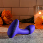 Gender X ANYBODYS PLUG - Blue 11.4 cm USB Rechargeable Vibrating Butt Plug - Hush Store Sydney 