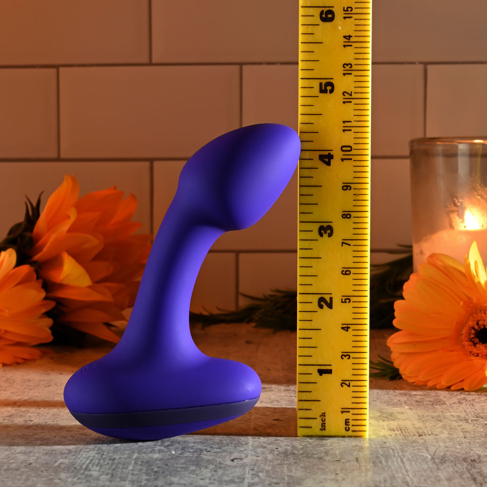 Gender X ANYBODYS PLUG - Blue 11.4 cm USB Rechargeable Vibrating Butt Plug - Hush Store Sydney 