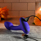 Gender X ANYBODYS PLUG - Blue 11.4 cm USB Rechargeable Vibrating Butt Plug - Hush Store Sydney 