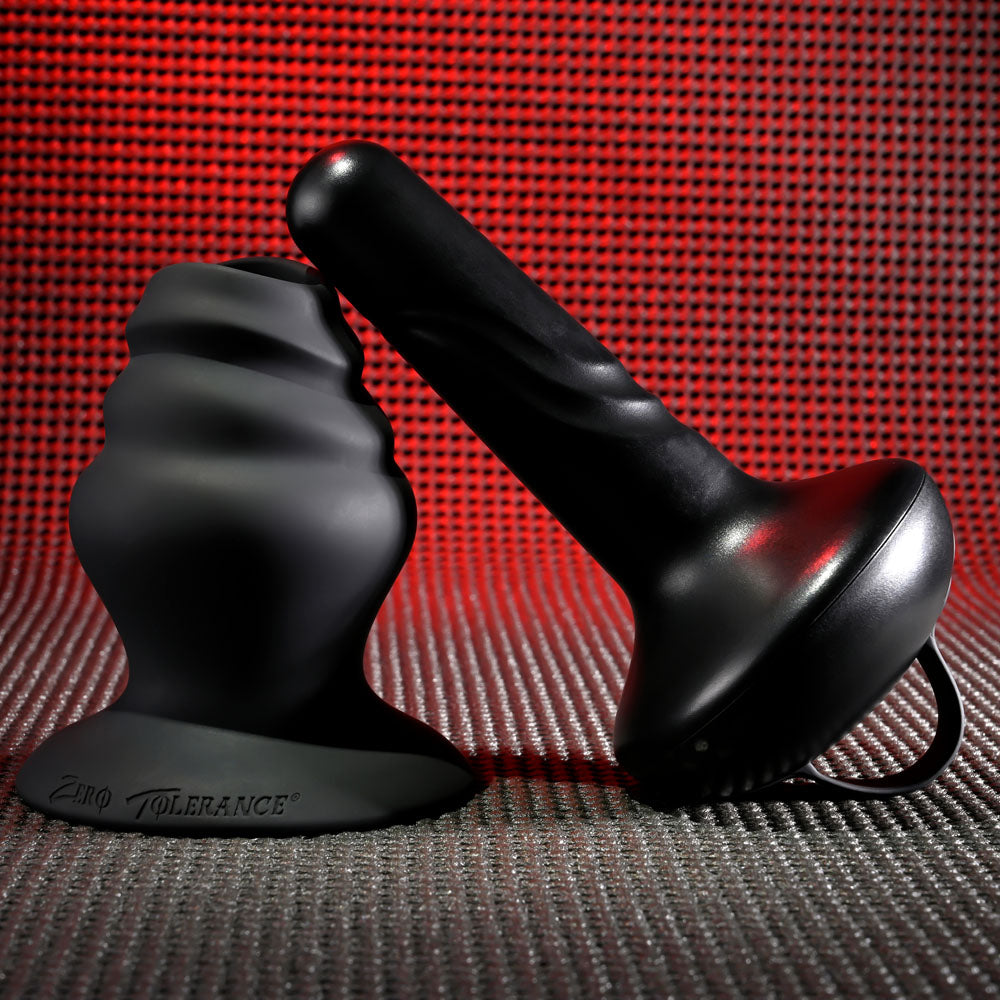 Gender X ECHO - Black 15.3 cm USB Rechargeable Butt Plug - Hush Store Sydney 