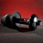 Gender X ECHO - Black 15.3 cm USB Rechargeable Butt Plug - Hush Store Sydney 