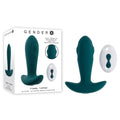 Gender X TUNNEL TAPPER - Grey 12.1 cm USB Rechargeable Tapping Anal Plug with Wireless Remote - Hush Store Sydney 