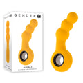 Gender X BUMBLE - Yellow 14.9 cm USB Rechargeable Butt Plug - Hush Store Sydney 