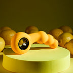 Gender X BUMBLE - Yellow 14.9 cm USB Rechargeable Butt Plug - Hush Store Sydney 