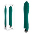 Gender X PIROUETTE - Green 20.6 cm USB Rechargeable Vibrator - Hush Store Sydney 