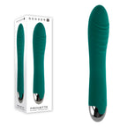 Gender X PIROUETTE - Green 20.6 cm USB Rechargeable Vibrator - Hush Store Sydney 