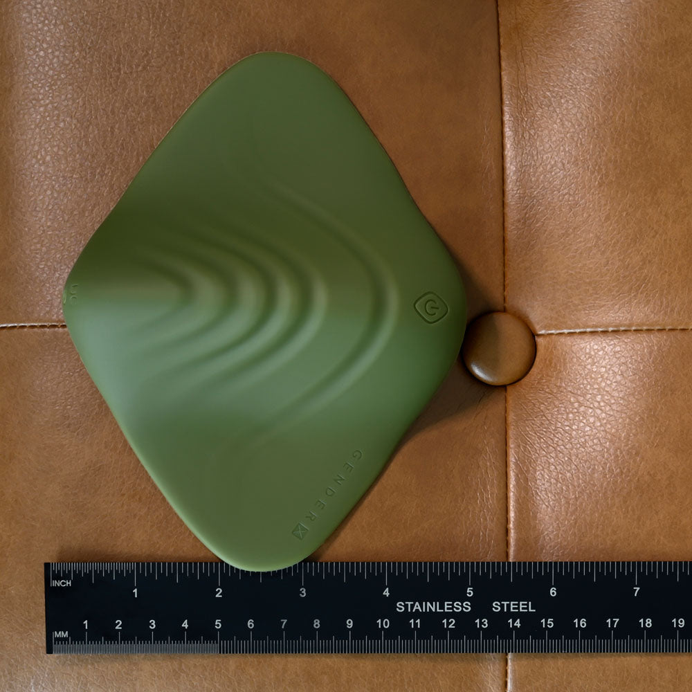 Gender X PLEASURE PAD - Green USB Rechargeable Grinding Pad - Hush Store Sydney 