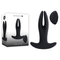 Gender X SPREAD THE LOVE - Black USB Rechargeable Stretching Anal Plug with Wireless Remote - Hush Store Sydney 
