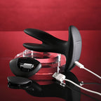 Gender X SPREAD THE LOVE - Black USB Rechargeable Stretching Anal Plug with Wireless Remote - Hush Store Sydney 
