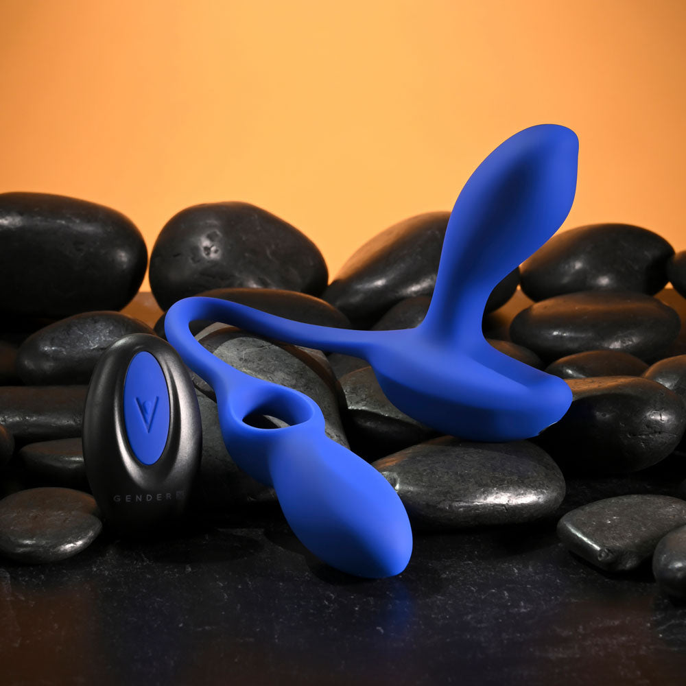 Gender X BACK FOR MORE - Dual USB Rechargeable Dual Stimulator with Wireless Remote - Hush Store Sydney 
