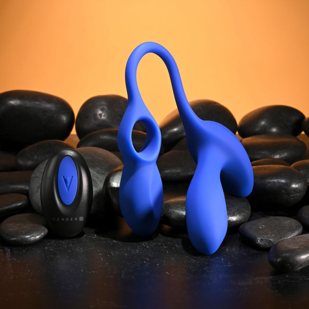 Gender X BACK FOR MORE - Dual USB Rechargeable Dual Stimulator with Wireless Remote - Hush Store Sydney 