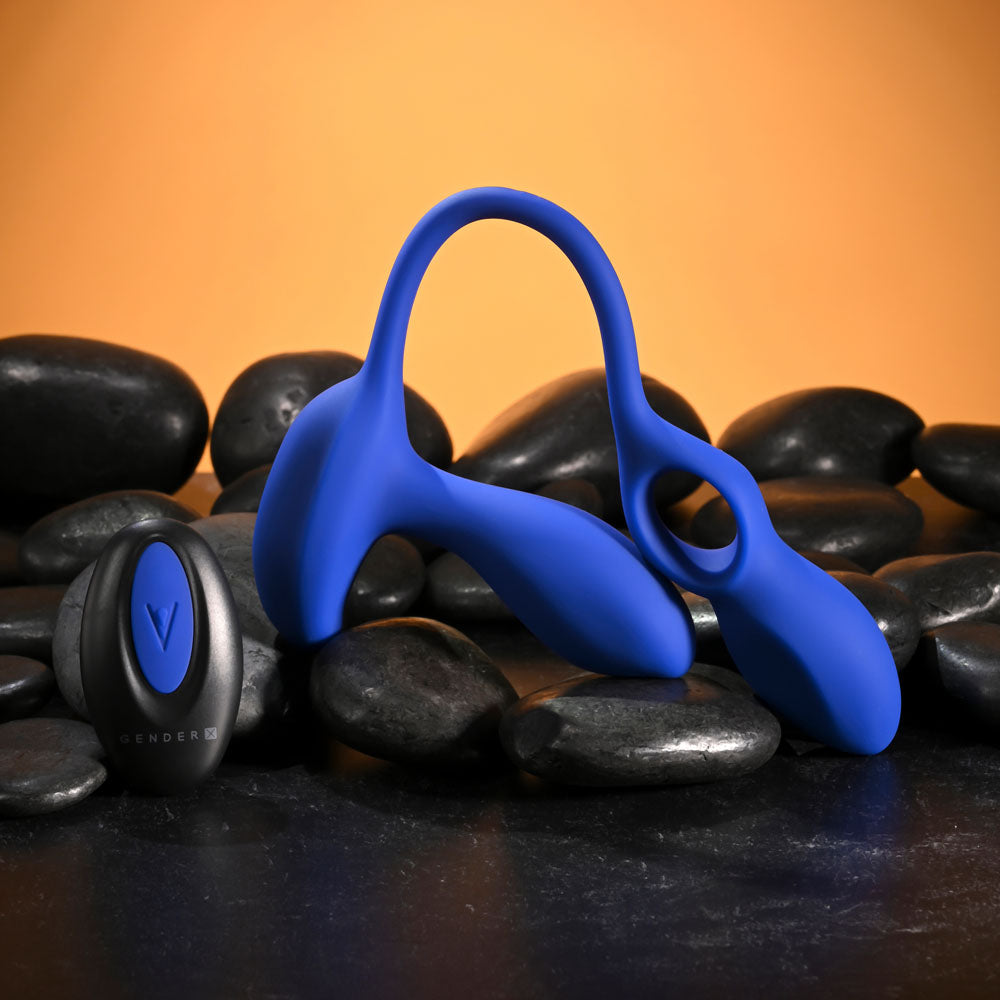 Gender X BACK FOR MORE - Dual USB Rechargeable Dual Stimulator with Wireless Remote - Hush Store Sydney 