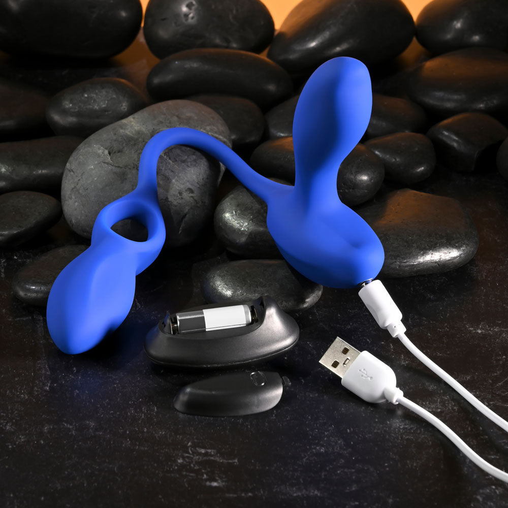 Gender X BACK FOR MORE - Dual USB Rechargeable Dual Stimulator with Wireless Remote - Hush Store Sydney 