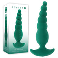 Gender X THE RATTLER - Green 17 cm USB Rechargeable Vibrating and Twirling Anal Plug - Hush Store Sydney 