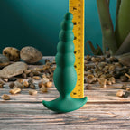 Gender X THE RATTLER - Green 17 cm USB Rechargeable Vibrating and Twirling Anal Plug - Hush Store Sydney 