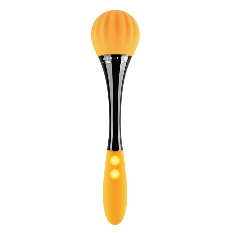 Gender X SUNFLOWER - Yellow 20 cm USB Rechargeable Massage Wand - Hush Store Sydney 
