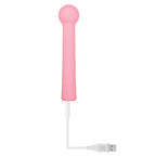 Gender X FLEXI WAND - Pink 16.6 cm USB Rechargeable Vibrator - Hush Store Sydney 