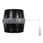 Gender X BARREL OF FUN - Black USB Rechargeable Stroker - Hush Store Sydney 