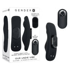 Gender X OUR UNDIE VIBE - Black USB Rechargeable Panty Vibe - Hush Store Sydney 